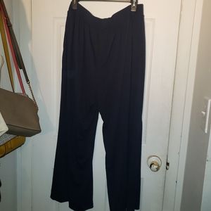Wide leg jersey pants - uniqlo